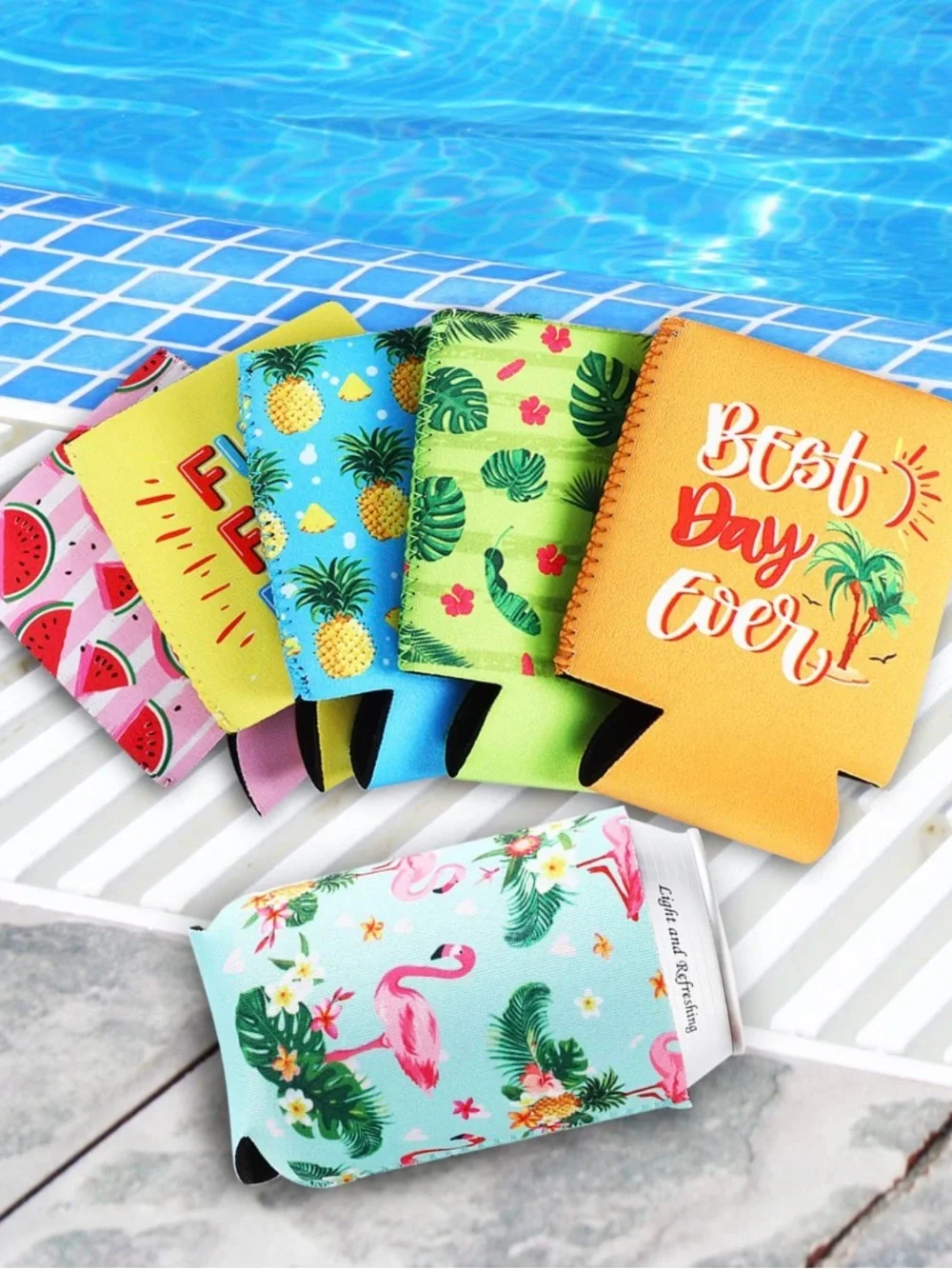 Summer Cooler Sleeve -4pc set